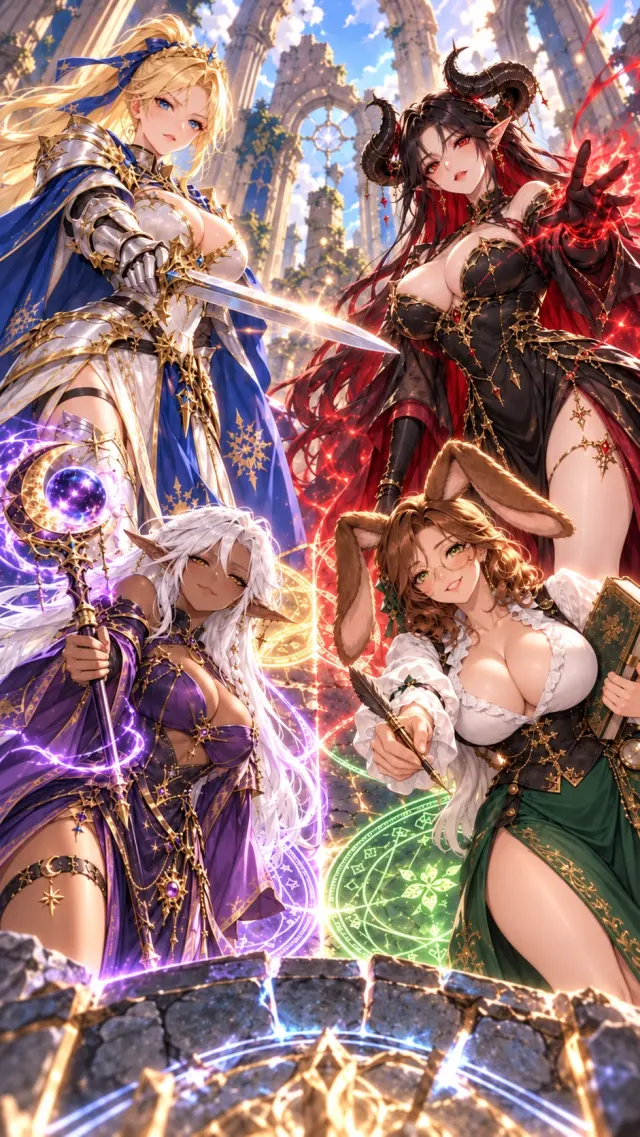 Summoned x4: Hero, Husband, Familiar, Debtor