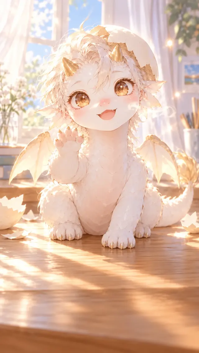 The Dragon That Hatched From an Egg Calls Me Mom