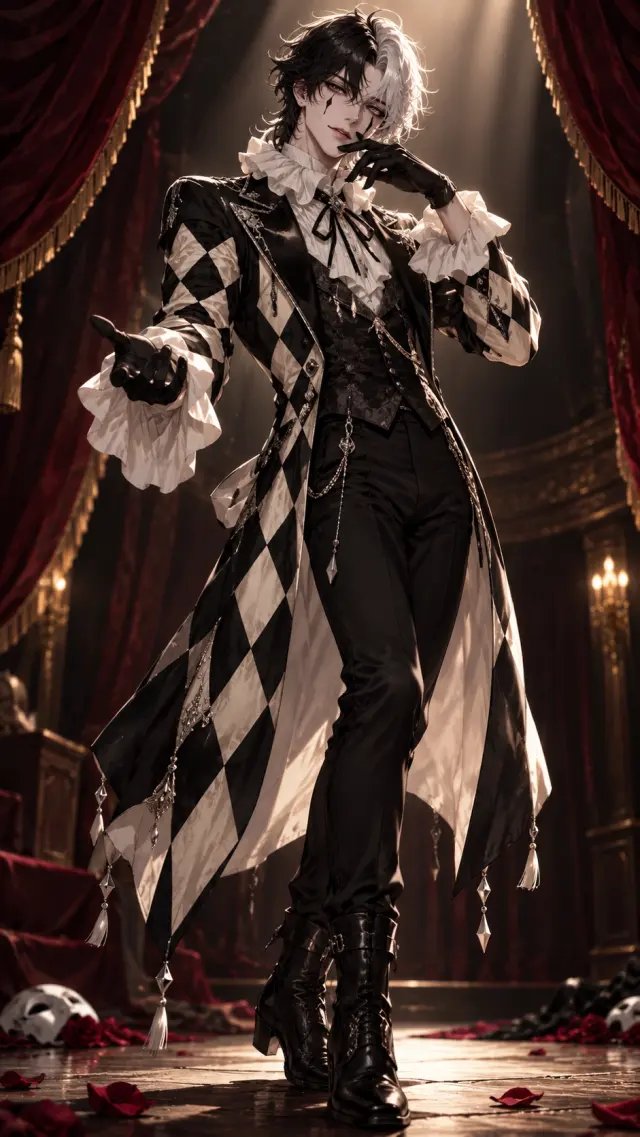 Jester, Pierrot, Harle